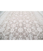 Serenity 12'10'' X 18'10'' Hand-Knotted Wool Rug 12'10'' x 18'10'' (385 X 565) / Brown / Ivory