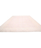 Serenity 13'11'' X 18'9'' Hand-Knotted Wool Rug 13'11'' x 18'9'' (418 X 563) / Lilac / Ivory