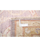 Serenity 13'11'' X 18'9'' Hand-Knotted Wool Rug 13'11'' x 18'9'' (418 X 563) / Lilac / Ivory