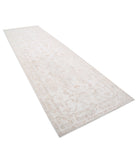 Serenity 4'2'' X 13'5'' Hand-Knotted Wool Rug 4'2'' x 13'5'' (125 X 403) / Ivory / Taupe