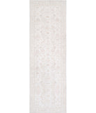 Serenity 4'2'' X 13'5'' Hand-Knotted Wool Rug 4'2'' x 13'5'' (125 X 403) / Ivory / Taupe