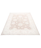 Serenity 5'0'' X 6'5'' Hand-Knotted Wool Rug 5'0'' x 6'5'' (150 X 193) / Brown / Ivory