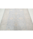 Serenity 4'10'' X 6'8'' Hand-Knotted Wool Rug 4'10'' x 6'8'' (145 X 200) / Blue / Ivory