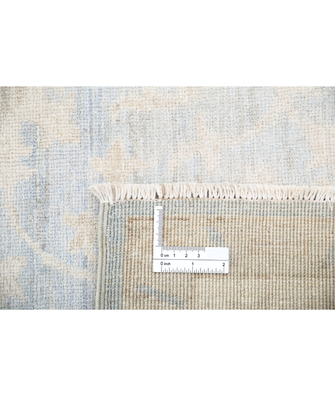 Serenity 4'10'' X 6'8'' Hand-Knotted Wool Rug 4'10'' x 6'8'' (145 X 200) / Blue / Ivory