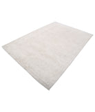 Serenity 5'11'' X 8'5'' Hand-Knotted Wool Rug 5'11'' x 8'5'' (178 X 253) / Ivory / Taupe