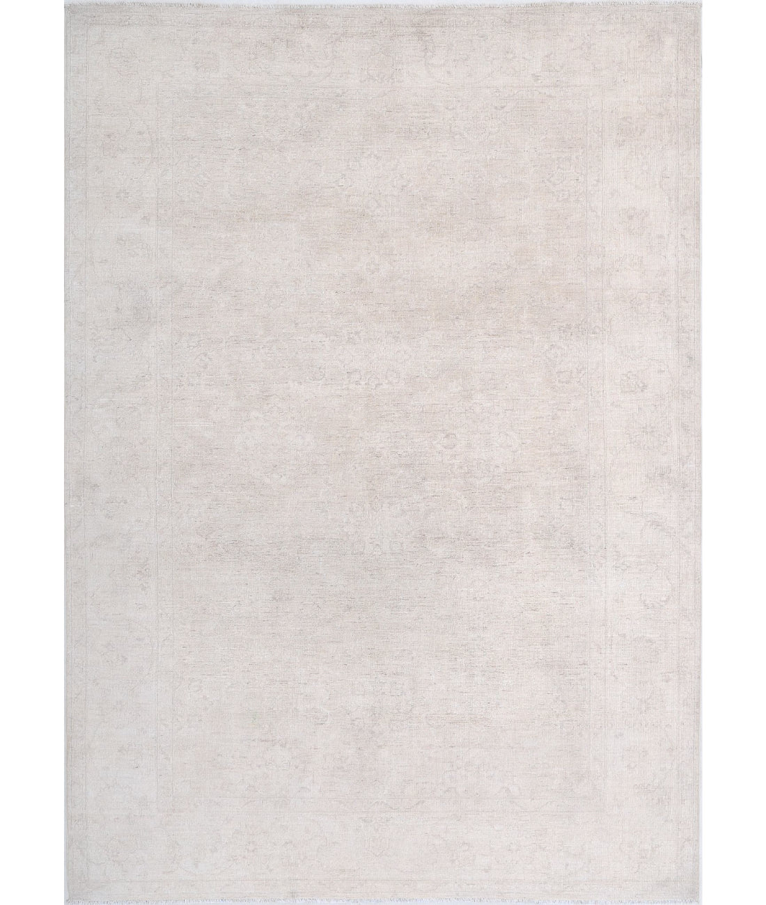 Serenity 5'11'' X 8'5'' Hand-Knotted Wool Rug 5'11'' x 8'5'' (178 X 253) / Ivory / Taupe