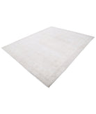 Serenity 7'11'' X 9'11'' Hand-Knotted Wool Rug 7'11'' x 9'11'' (238 X 298) / Grey / Ivory