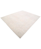 Serenity 8'1'' X 9'8'' Hand-Knotted Wool Rug 8'1'' x 9'8'' (243 X 290) / Ivory / Blue