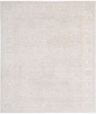 Serenity 8'1'' X 9'8'' Hand-Knotted Wool Rug 8'1'' x 9'8'' (243 X 290) / Ivory / Blue