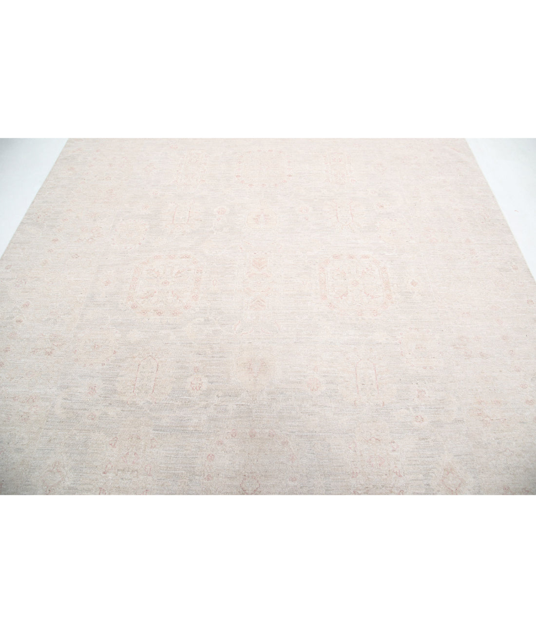 Serenity 8'0'' X 10'4'' Hand-Knotted Wool Rug 8'0'' x 10'4'' (240 X 310) / Grey / Ivory