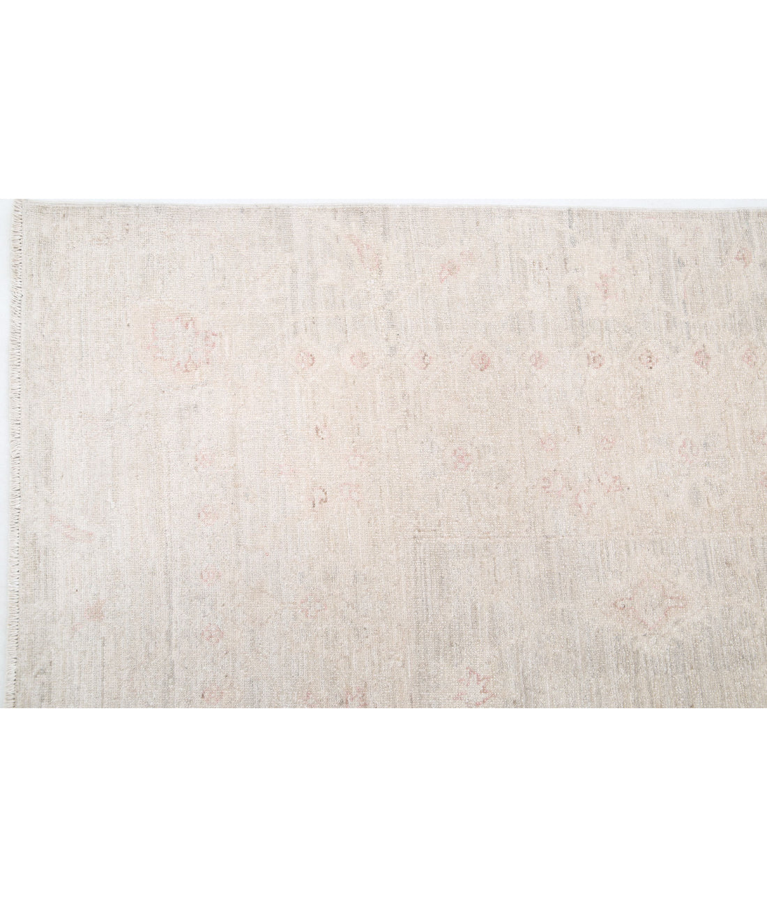 Serenity 8'0'' X 10'4'' Hand-Knotted Wool Rug 8'0'' x 10'4'' (240 X 310) / Grey / Ivory