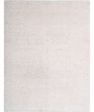 Serenity 8'0'' X 10'4'' Hand-Knotted Wool Rug 8'0'' x 10'4'' (240 X 310) / Grey / Ivory