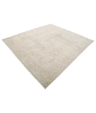 Serenity 7'9'' X 8'7'' Hand-Knotted Wool Rug 7'9'' x 8'7'' (233 X 258) / Ivory / Taupe