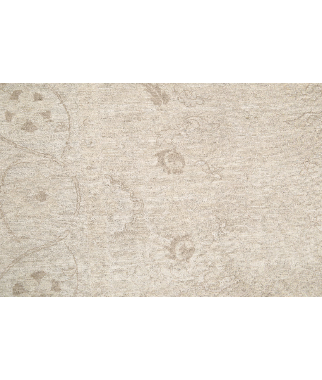 Serenity 7'9'' X 8'7'' Hand-Knotted Wool Rug 7'9'' x 8'7'' (233 X 258) / Ivory / Taupe