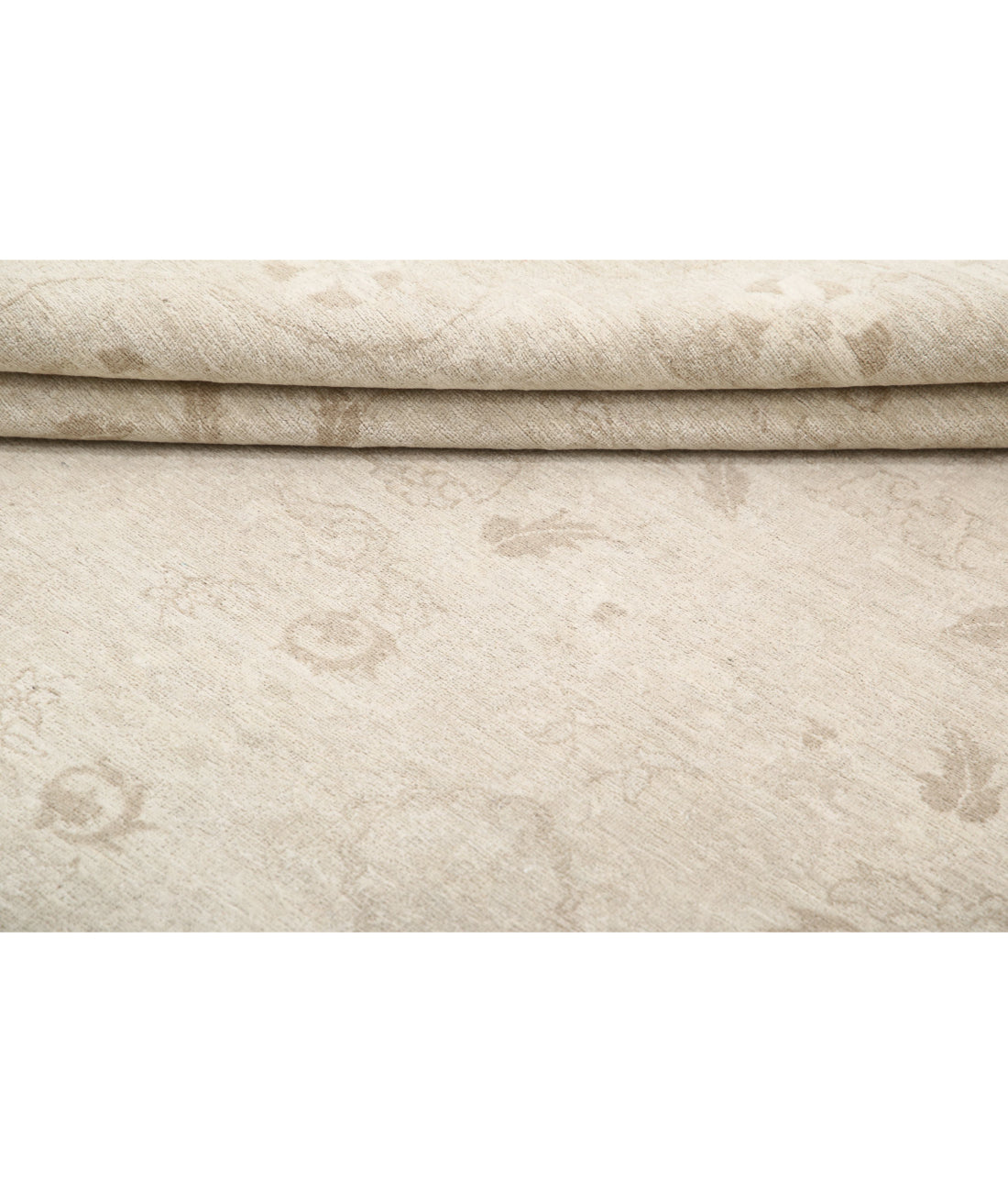 Serenity 7'9'' X 8'7'' Hand-Knotted Wool Rug 7'9'' x 8'7'' (233 X 258) / Ivory / Taupe