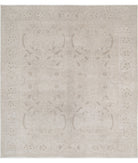 Serenity 7'9'' X 8'7'' Hand-Knotted Wool Rug 7'9'' x 8'7'' (233 X 258) / Ivory / Taupe