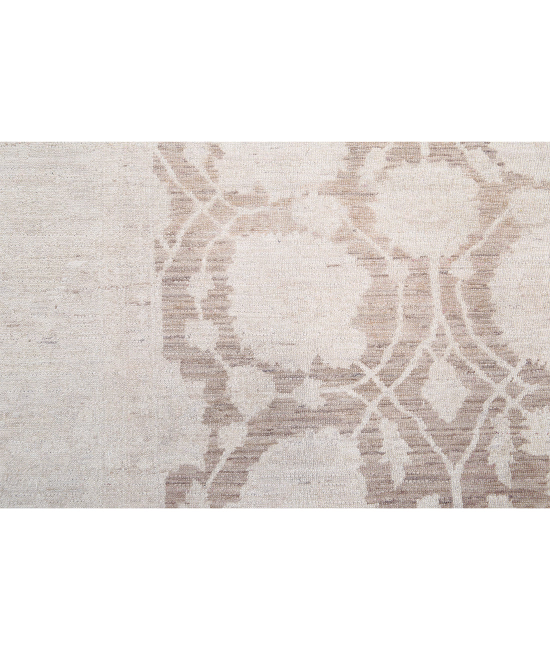 Serenity 8'7'' X 11'3'' Hand-Knotted Wool Rug 8'7'' x 11'3'' (258 X 338) / Brown / Ivory