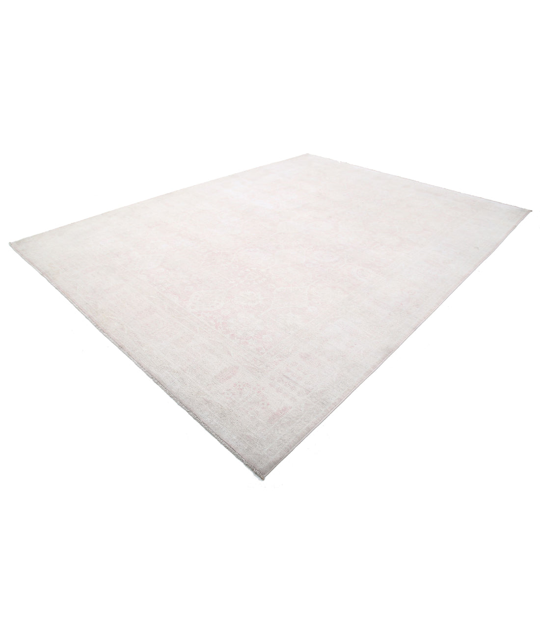 Serenity 9'1'' X 12'3'' Hand-Knotted Wool Rug 9'1'' x 12'3'' (273 X 368) / Ivory / Taupe