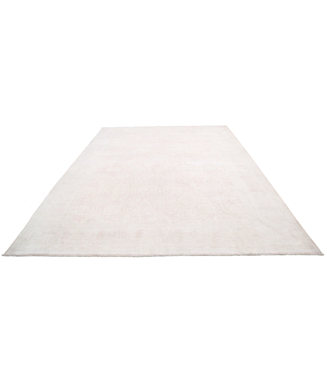 Serenity 9'1'' X 12'3'' Hand-Knotted Wool Rug 9'1'' x 12'3'' (273 X 368) / Ivory / Taupe