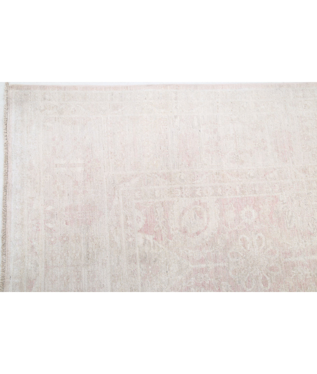 Serenity 9'1'' X 12'3'' Hand-Knotted Wool Rug 9'1'' x 12'3'' (273 X 368) / Ivory / Taupe