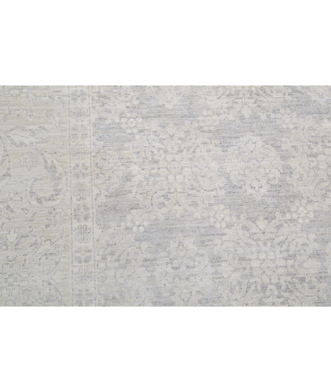 Serenity 8'9'' X 11'6'' Hand-Knotted Wool Rug 8'9'' x 11'6'' (263 X 345) / Grey / Ivory