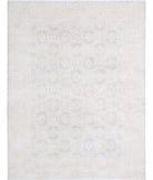 Serenity 8'9'' X 11'6'' Hand-Knotted Wool Rug 8'9'' x 11'6'' (263 X 345) / Grey / Ivory