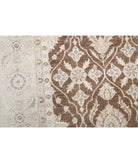 Serenity 8'9'' X 12'0'' Hand-Knotted Wool Rug 8'9'' x 12'0'' (263 X 360) / Brown / Ivory