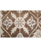 Serenity 8'9'' X 12'0'' Hand-Knotted Wool Rug 8'9'' x 12'0'' (263 X 360) / Brown / Ivory