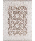 Serenity 8'9'' X 12'0'' Hand-Knotted Wool Rug 8'9'' x 12'0'' (263 X 360) / Brown / Ivory