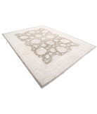 Serenity 8'9'' X 11'9'' Hand-Knotted Wool Rug 8'9'' x 11'9'' (263 X 353) / Taupe / Ivory