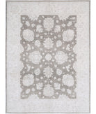 Serenity 8'9'' X 11'9'' Hand-Knotted Wool Rug 8'9'' x 11'9'' (263 X 353) / Taupe / Ivory