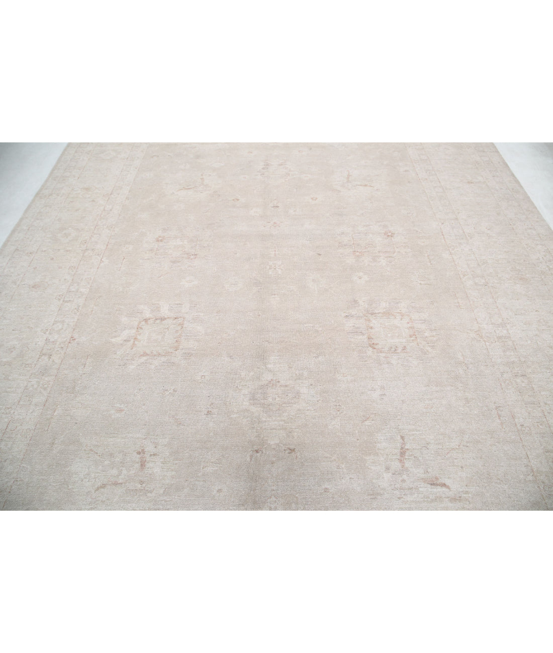 Serenity 9'1'' X 11'7'' Hand-Knotted Wool Rug 9'1'' x 11'7'' (273 X 348) / Ivory / Taupe