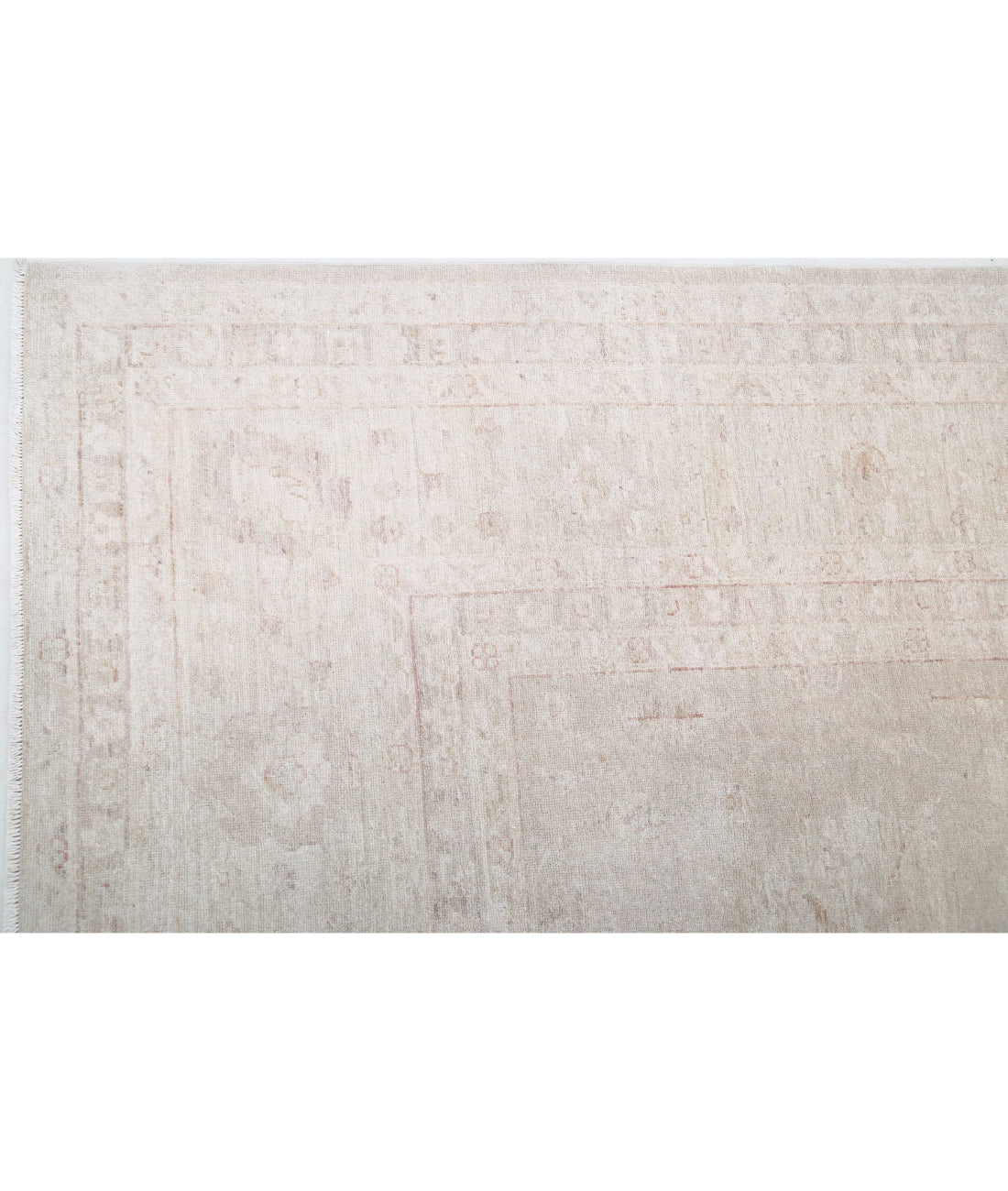 Serenity 9'1'' X 11'7'' Hand-Knotted Wool Rug 9'1'' x 11'7'' (273 X 348) / Ivory / Taupe