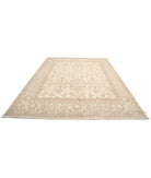 Serenity 8'10'' X 11'7'' Hand-Knotted Wool Rug 8'10'' x 11'7'' (265 X 348) / Ivory / Grey