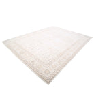 Serenity 9'1'' X 12'0'' Hand-Knotted Wool Rug 9'1'' x 12'0'' (273 X 360) / Ivory / Taupe