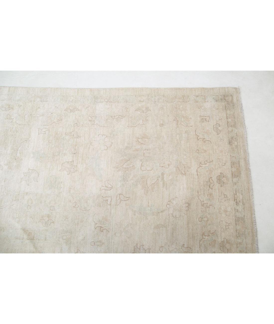 Serenity 17'0'' X 23'9'' Hand-Knotted Wool Rug 17'0'' x 23'9'' (510 X 713) / Ivory / Ivory