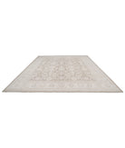 Serenity 11'9'' X 14'9'' Hand-Knotted Wool Rug 11'9'' x 14'9'' (353 X 443) / Brown / Ivory