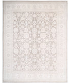 Serenity 11'9'' X 14'9'' Hand-Knotted Wool Rug 11'9'' x 14'9'' (353 X 443) / Brown / Ivory