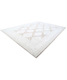 Serenity 13'0'' X 17'6'' Hand-Knotted Wool Rug 13'0'' x 17'6'' (390 X 525) / Brown / Ivory