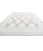 Serenity 13'0'' X 17'6'' Hand-Knotted Wool Rug 13'0'' x 17'6'' (390 X 525) / Brown / Ivory