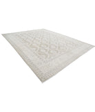 Serenity 11'11'' X 15'2'' Hand-Knotted Wool Rug 11'11'' x 15'2'' (358 X 455) / Taupe / Ivory