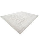 Serenity 11'11'' X 15'2'' Hand-Knotted Wool Rug 11'11'' x 15'2'' (358 X 455) / Taupe / Ivory