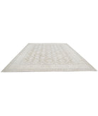 Serenity 11'11'' X 15'2'' Hand-Knotted Wool Rug 11'11'' x 15'2'' (358 X 455) / Taupe / Ivory