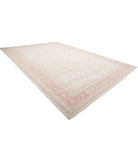 Serenity 13'2'' X 19'7'' Hand-Knotted Wool Rug 13'2'' x 19'7'' (395 X 588) / Ivory / Rust