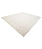 Serenity 11'10'' X 14'3'' Hand-Knotted Wool Rug 11'10'' x 14'3'' (355 X 428) / Ivory / Ivory