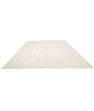 Serenity 11'10'' X 14'3'' Hand-Knotted Wool Rug 11'10'' x 14'3'' (355 X 428) / Ivory / Ivory