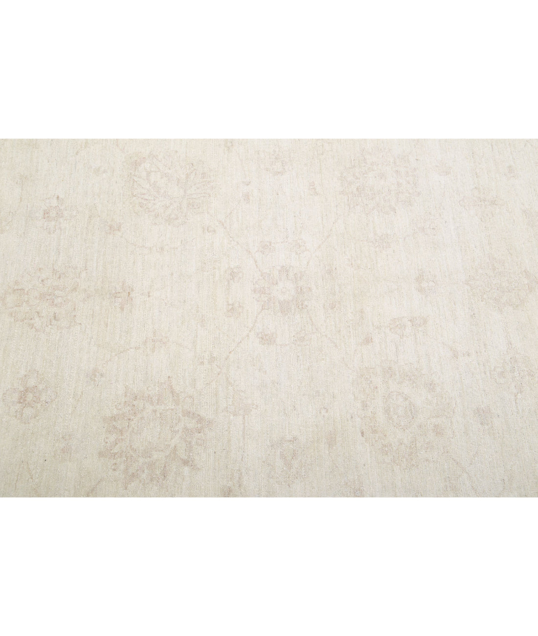 Serenity 11'10'' X 14'3'' Hand-Knotted Wool Rug 11'10'' x 14'3'' (355 X 428) / Ivory / Ivory