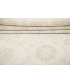 Serenity 11'10'' X 14'3'' Hand-Knotted Wool Rug 11'10'' x 14'3'' (355 X 428) / Ivory / Ivory