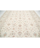 Serenity 11'10'' X 17'6'' Hand-Knotted Wool Rug 11'10'' x 17'6'' (355 X 525) / Ivory / Ivory