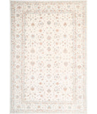 Serenity 11'10'' X 17'6'' Hand-Knotted Wool Rug 11'10'' x 17'6'' (355 X 525) / Ivory / Ivory